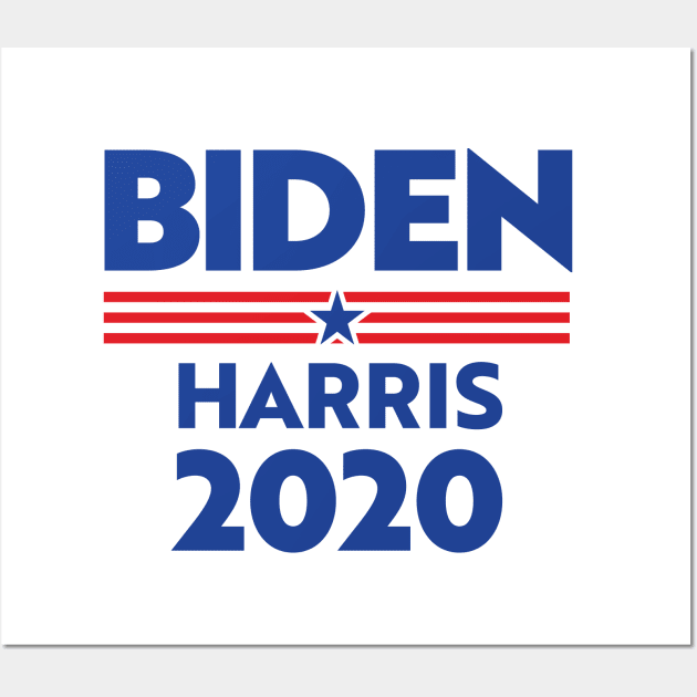 Biden Harris 2020 Wall Art by Vector Deluxe